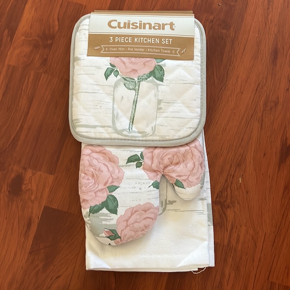 New 3 piece cooking set by cuisinart